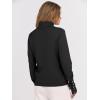imageANRABESS Turtleneck Sweaters for Women 2025 Fall Long Sleeve Dressy Casual Soft Knitted Button Basic Pullover Tops OutfitsBlack