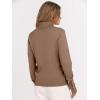 imageANRABESS Turtleneck Sweaters for Women 2025 Fall Long Sleeve Dressy Casual Soft Knitted Button Basic Pullover Tops OutfitsLight Camel