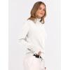 imageANRABESS Turtleneck Sweaters for Women 2025 Fall Long Sleeve Dressy Casual Soft Knitted Button Basic Pullover Tops OutfitsWhite