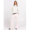imageANRABESS Turtleneck Sweaters for Women 2025 Fall Long Sleeve Dressy Casual Soft Knitted Button Basic Pullover Tops OutfitsWhite