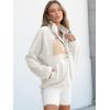 imageANRABESS Women Fuzzy Fleece Pullover Sherpa Sweatshirt Long Sleeve Button Down Warm Soft Loose Sweater Jackets with PocketsCream White