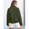 imageANRABESS Women Fuzzy Fleece Pullover Sherpa Sweatshirt Long Sleeve Button Down Warm Soft Loose Sweater Jackets with PocketsOlive