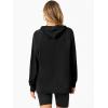 imageANRABESS Women Hoodies Long Sleeve Loose Fit Fleece Hooded Sweatshirts Drawstring Pullover Top With Pockets 2025 Fall OutfitsBlack