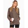 imageANRABESS Women Hoodies Long Sleeve Loose Fit Fleece Hooded Sweatshirts Drawstring Pullover Top With Pockets 2025 Fall OutfitsLight Brown