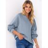 imageANRABESS Women Oversized Sweatshirts Balloon Long Sleeves V Neck Casual Lightweight Sweaters Pullover Top 2025 Fall OutfitsLight Blue