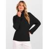imageANRABESS Women Turtleneck Sweater 2025 Fall Fashion Long Sleeve Ribbed Chunky Knit Work Travel Pullover Top OutfitsBlack