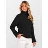 imageANRABESS Women Turtleneck Sweater 2025 Fall Fashion Long Sleeve Ribbed Chunky Knit Work Travel Pullover Top OutfitsBlack