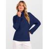 imageANRABESS Women Turtleneck Sweater 2025 Fall Fashion Long Sleeve Ribbed Chunky Knit Work Travel Pullover Top OutfitsNavy Blue