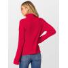 imageANRABESS Women Turtleneck Sweater 2025 Fall Fashion Long Sleeve Ribbed Chunky Knit Work Travel Pullover Top OutfitsRed