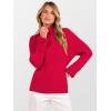 imageANRABESS Women Turtleneck Sweater 2025 Fall Fashion Long Sleeve Ribbed Chunky Knit Work Travel Pullover Top OutfitsRed