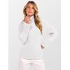 imageANRABESS Women Turtleneck Sweater 2025 Fall Fashion Long Sleeve Ribbed Chunky Knit Work Travel Pullover Top OutfitsWhite