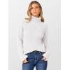 imageANRABESS Women Turtleneck Sweater 2025 Fall Fashion Long Sleeve Ribbed Chunky Knit Work Travel Pullover Top OutfitsWhite