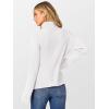 imageANRABESS Women Turtleneck Sweater 2025 Fall Fashion Long Sleeve Ribbed Chunky Knit Work Travel Pullover Top OutfitsWhite