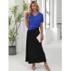 imageANRABESS Women Wool Blend Sweater Summer 2025 Short Sleeve V Neck Pullover Top Business Casual Outfit Beach Vacation ClothesRoyal Blue