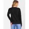 imageANRABESS Womens 100 Wool Sweaters Cashmere Crewneck Long Sleeve Work Business Casual Basic Sweater Tops 2025 Fall OutfitsBlack