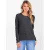 imageANRABESS Womens 100 Wool Sweaters Cashmere Crewneck Long Sleeve Work Business Casual Basic Sweater Tops 2025 Fall OutfitsDark Gray