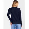 imageANRABESS Womens 100 Wool Sweaters Cashmere Crewneck Long Sleeve Work Business Casual Basic Sweater Tops 2025 Fall OutfitsNavy Blue