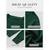 imageANRABESS Womens 2025 Fall Crewneck Long Sleeve Sweaters TopGreen