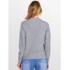 imageANRABESS Womens 2025 Fall Crewneck Long Sleeve Sweaters TopGrey