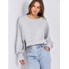 imageANRABESS Womens Cropped Sweatshirts Oversized Crewneck Long Sleeve Tops 2025 Fall Winter Loose Pullover Teen Girls ClothesGray