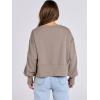 imageANRABESS Womens Cropped Sweatshirts Oversized Crewneck Long Sleeve Tops 2025 Fall Winter Loose Pullover Teen Girls ClothesKhaki