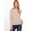 imageANRABESS Womens Long Sleeve Boat Neck Casual Soft Lightweight Basic Pullover Sweater Top 2025 Fall Shirt Work Travel OutfitsAlmond