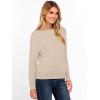 imageANRABESS Womens Long Sleeve Boat Neck Casual Soft Lightweight Basic Pullover Sweater Top 2025 Fall Shirt Work Travel OutfitsAlmond