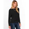 imageANRABESS Womens Long Sleeve Boat Neck Casual Soft Lightweight Basic Pullover Sweater Top 2025 Fall Shirt Work Travel OutfitsBlack