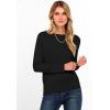 imageANRABESS Womens Long Sleeve Boat Neck Casual Soft Lightweight Basic Pullover Sweater Top 2025 Fall Shirt Work Travel OutfitsBlack