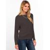 imageANRABESS Womens Long Sleeve Boat Neck Casual Soft Lightweight Basic Pullover Sweater Top 2025 Fall Shirt Work Travel OutfitsDeep Taupe