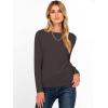 imageANRABESS Womens Long Sleeve Boat Neck Casual Soft Lightweight Basic Pullover Sweater Top 2025 Fall Shirt Work Travel OutfitsDeep Taupe