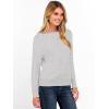 imageANRABESS Womens Long Sleeve Boat Neck Casual Soft Lightweight Basic Pullover Sweater Top 2025 Fall Shirt Work Travel OutfitsLight Grey