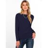 imageANRABESS Womens Long Sleeve Boat Neck Casual Soft Lightweight Basic Pullover Sweater Top 2025 Fall Shirt Work Travel OutfitsNavy Blue