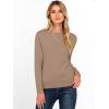 imageANRABESS Womens Long Sleeve Boat Neck Casual Soft Lightweight Basic Pullover Sweater Top 2025 Fall Shirt Work Travel OutfitsTan