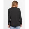 imageANRABESS Womens Long Sleeve Crewneck Casual Loose Side Button Knit Sweaters 2025 Trendy Fall Pullover Tops OutfitsBlack