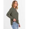 imageANRABESS Womens Long Sleeve Crewneck Casual Loose Side Button Knit Sweaters 2025 Trendy Fall Pullover Tops OutfitsOlive Green