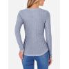 imageANRABESS Womens Long Sleeve Shirts V Neck Ribbed Knit Slim Fit Lightweight Sweater 2025 Fall Dressy Casual Travel Work TopsBlue