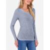 imageANRABESS Womens Long Sleeve Shirts V Neck Ribbed Knit Slim Fit Lightweight Sweater 2025 Fall Dressy Casual Travel Work TopsBlue