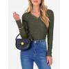 imageANRABESS Womens Long Sleeve Shirts V Neck Ribbed Knit Slim Fit Lightweight Sweater 2025 Fall Dressy Casual Travel Work TopsDeep Green