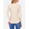 imageANRABESS Womens Long Sleeve Shirts V Neck Ribbed Knit Slim Fit Lightweight Sweater 2025 Fall Dressy Casual Travel Work TopsLight Khaki