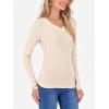 imageANRABESS Womens Long Sleeve Shirts V Neck Ribbed Knit Slim Fit Lightweight Sweater 2025 Fall Dressy Casual Travel Work TopsLight Khaki