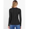 imageANRABESS Womens Long Sleeve Slim Fit Crewneck Lightweight Sweaters 2025 Fall Winter Basic Fitted Rib Knit Pullover TopsBlack