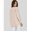 imageANRABESS Womens Oversized Batwing Long Sleeve Ribbed Knit Sweaters 2025 Fall OutfitsAlmond