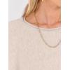 imageANRABESS Womens Oversized Batwing Sleeve Sweaters Crewneck Casual Fall Knit Loose Pullover Tops 2025 Work Winter OutfitsAlmond
