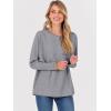 imageANRABESS Womens Oversized Batwing Sleeve Sweaters Crewneck Casual Fall Knit Loose Pullover Tops 2025 Work Winter OutfitsGrey