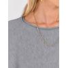 imageANRABESS Womens Oversized Batwing Sleeve Sweaters Crewneck Casual Fall Knit Loose Pullover Tops 2025 Work Winter OutfitsGrey