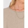 imageANRABESS Womens Oversized Batwing Sleeve Sweaters Crewneck Casual Fall Knit Loose Pullover Tops 2025 Work Winter OutfitsTan