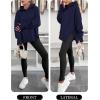 imageANRABESS Womens Oversized Hoodies Long Sleeve Fleece Side Slit Hooded Sweatshirts Pullover 2025 Fall Outfits Y2K ClothesNavy Blue