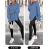 imageANRABESS Womens Oversized Hoodies Long Sleeve Fleece Side Slit Hooded Sweatshirts Pullover 2025 Fall Outfits Y2K ClothesSky Blue