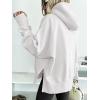 imageANRABESS Womens Oversized Hoodies Long Sleeve Fleece Side Slit Hooded Sweatshirts Pullover 2025 Fall Outfits Y2K ClothesWhite